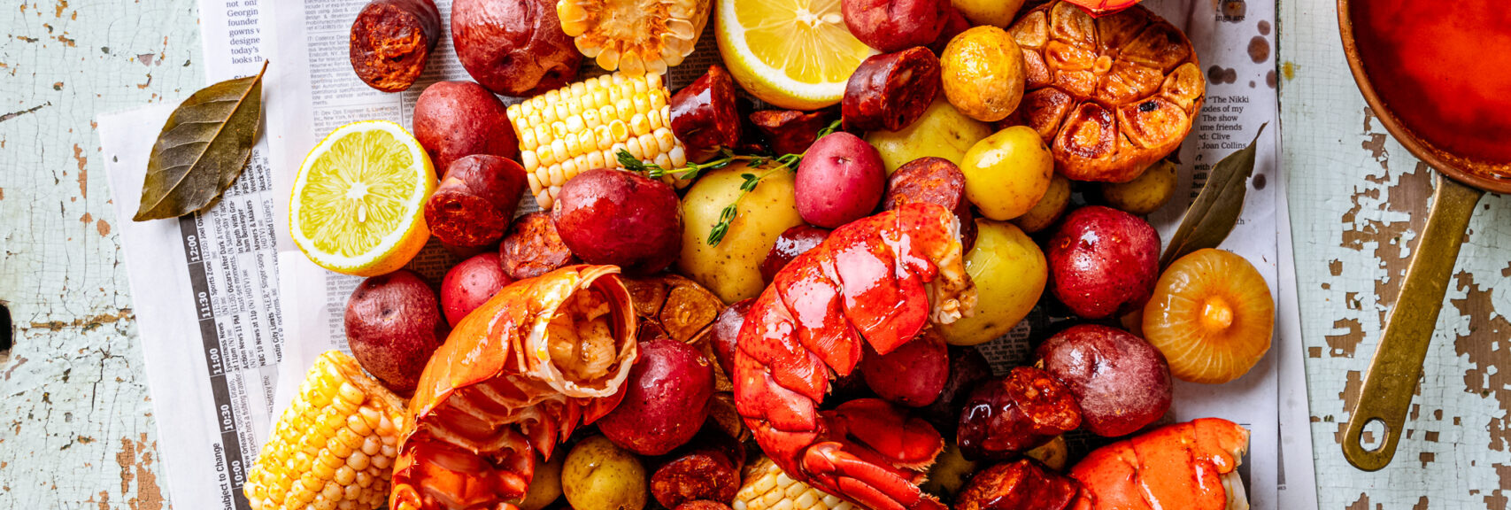 Cajun Maine Lobster Boil recipe image