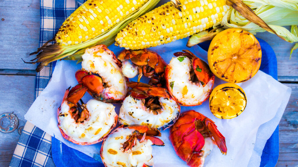 Grilled Maine Lobster Tails recipe image