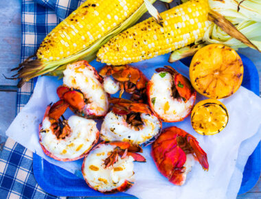 Grilled Maine Lobster Tails