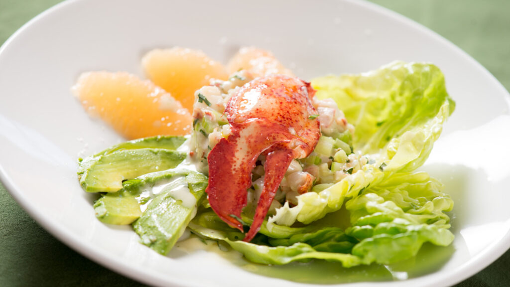 Maine Lobster Salad with Avocado, Grapefruit, and Tarragon Vinaigrette recipe image