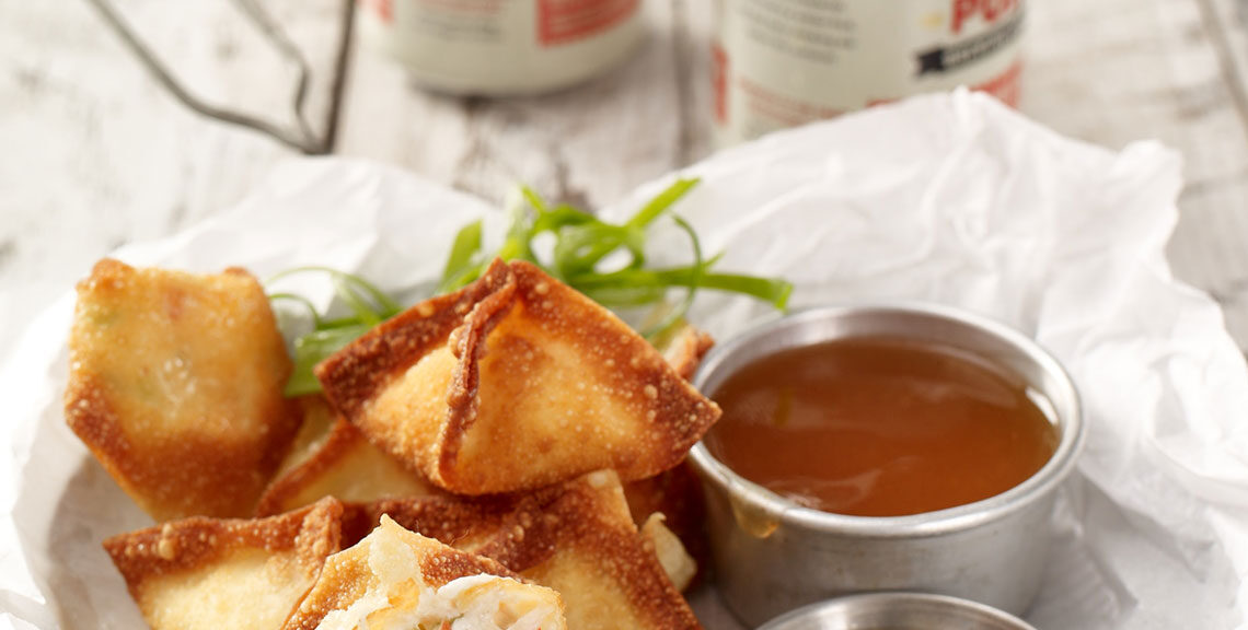 Maine Lobster Stuffed Rangoons recipe image