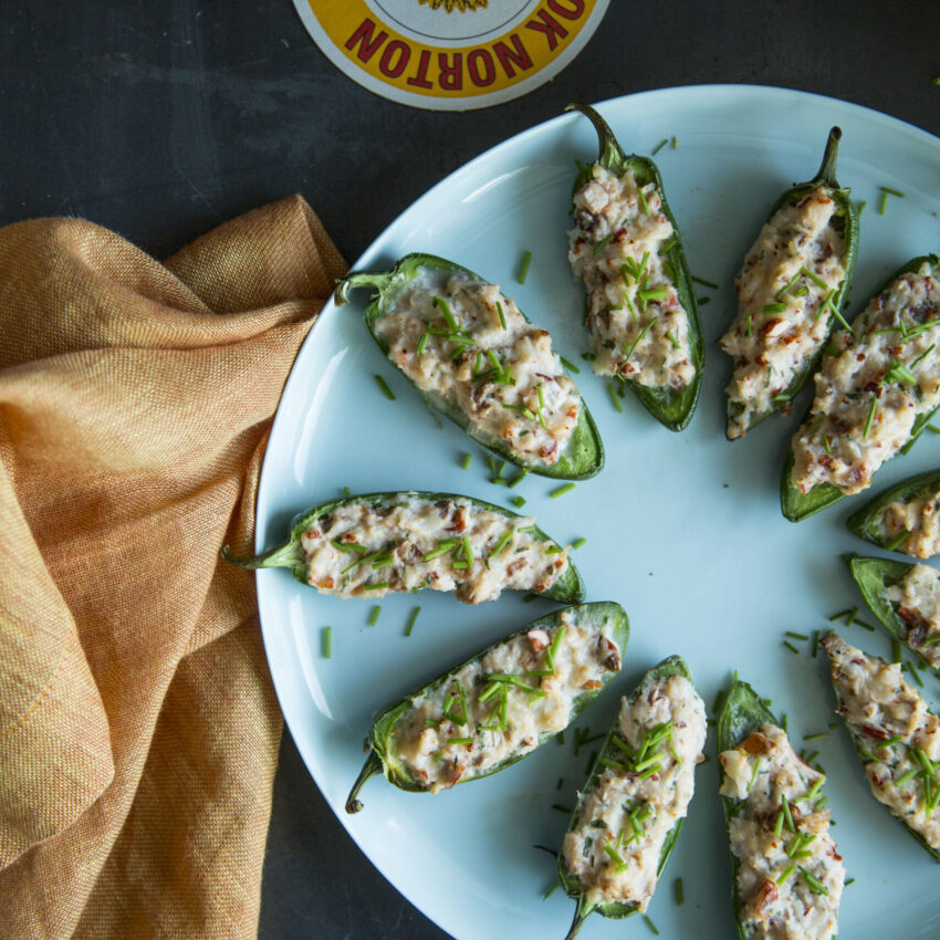 Lobster and Bacon Stuffed Jalapeno Bites recipe image