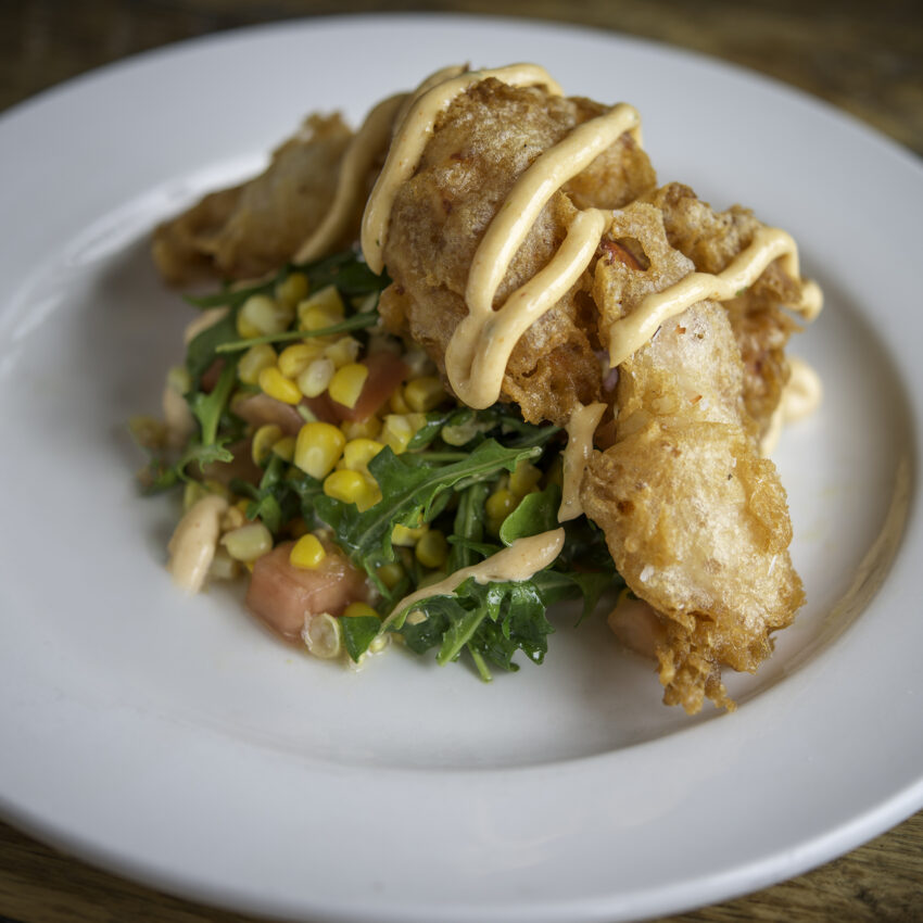 Fried Maine Lobster Salad recipe image