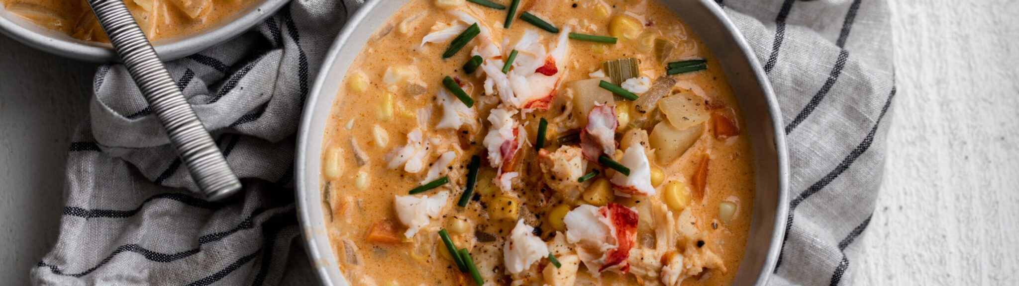 Maine Lobster and Corn Chowder recipe image