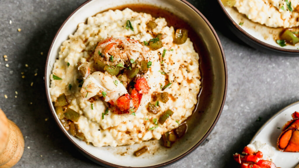 Maine Lobster and Grits recipe image