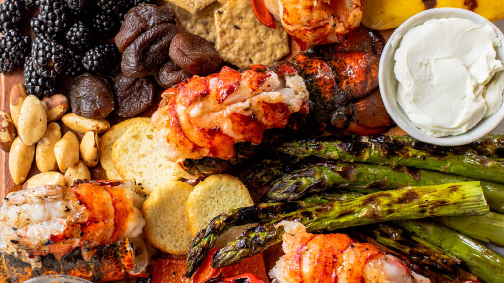 Grilled Maine Lobster Charcuterie Board recipe image