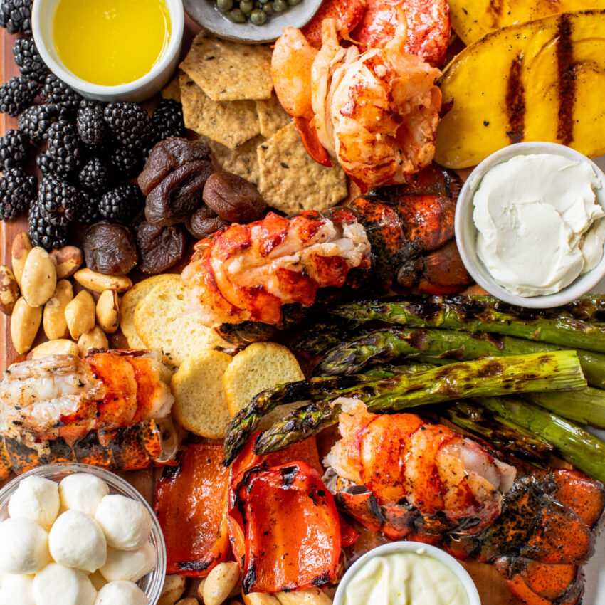 Grilled Maine Lobster Charcuterie Board recipe image