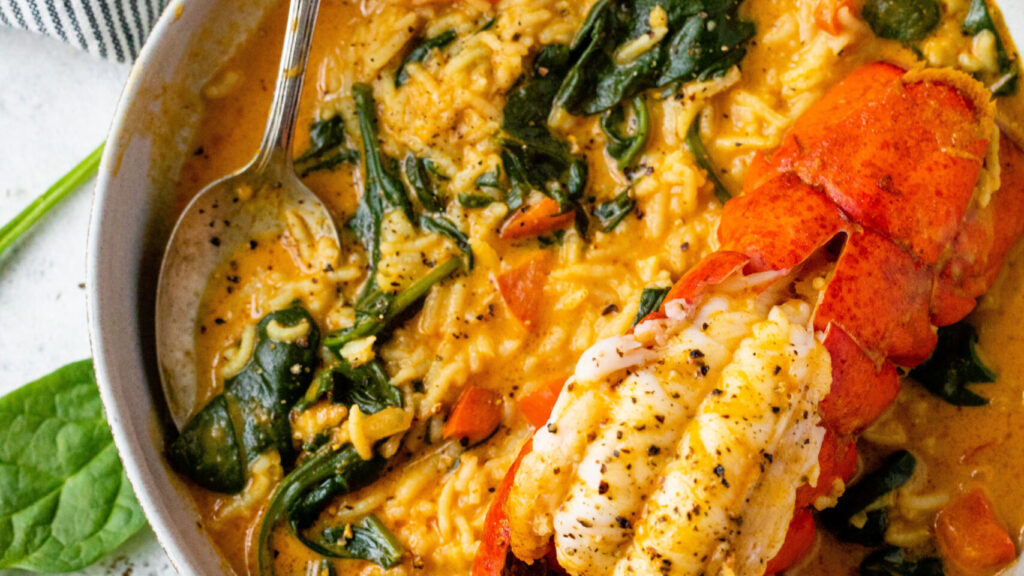 Maine Lobster Curry Rice recipe image