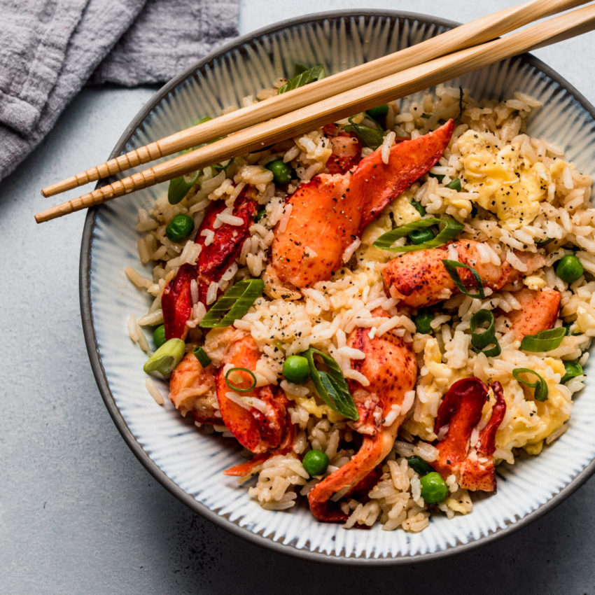 Maine Lobster Fried Rice recipe image