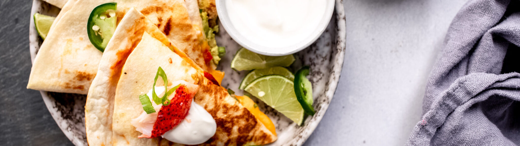 Maine Lobster Quesadilla recipe image