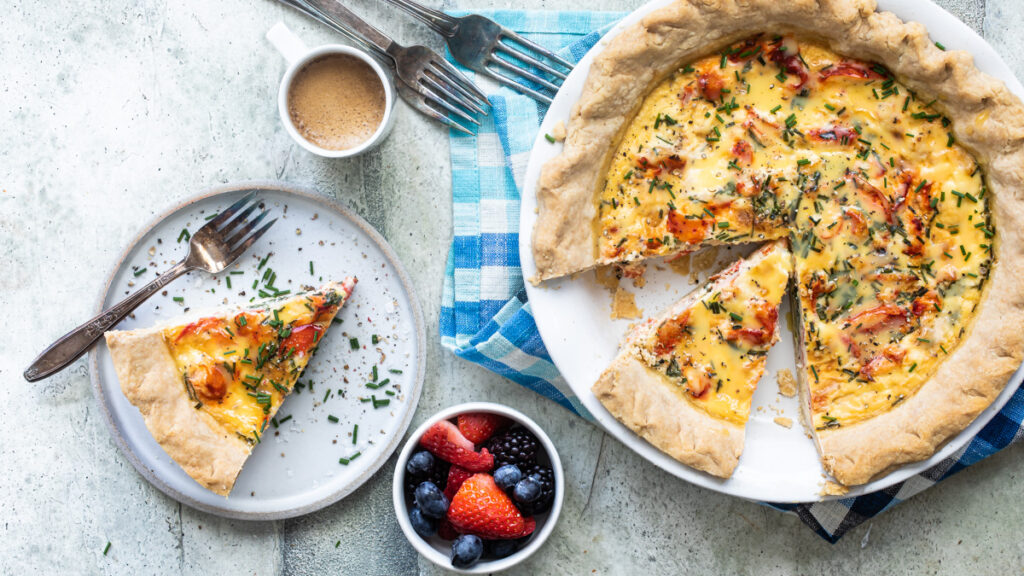 Maine Lobster Quiche recipe image