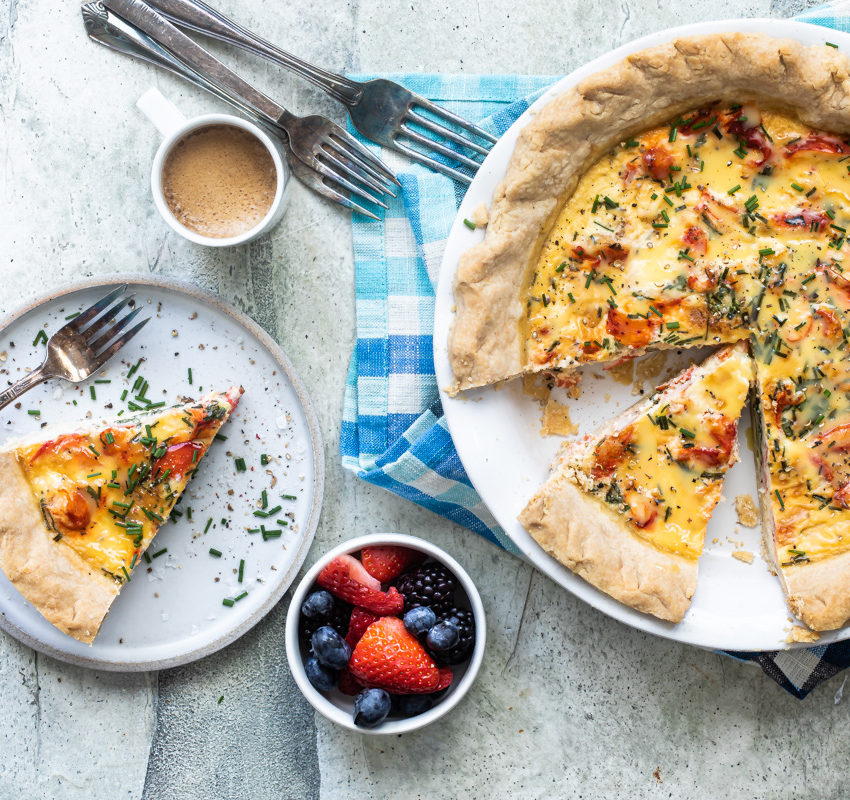 Maine Lobster Quiche recipe image