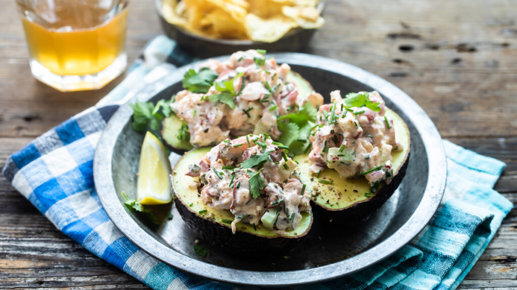 Maine Lobster Stuffed Avocado recipe image