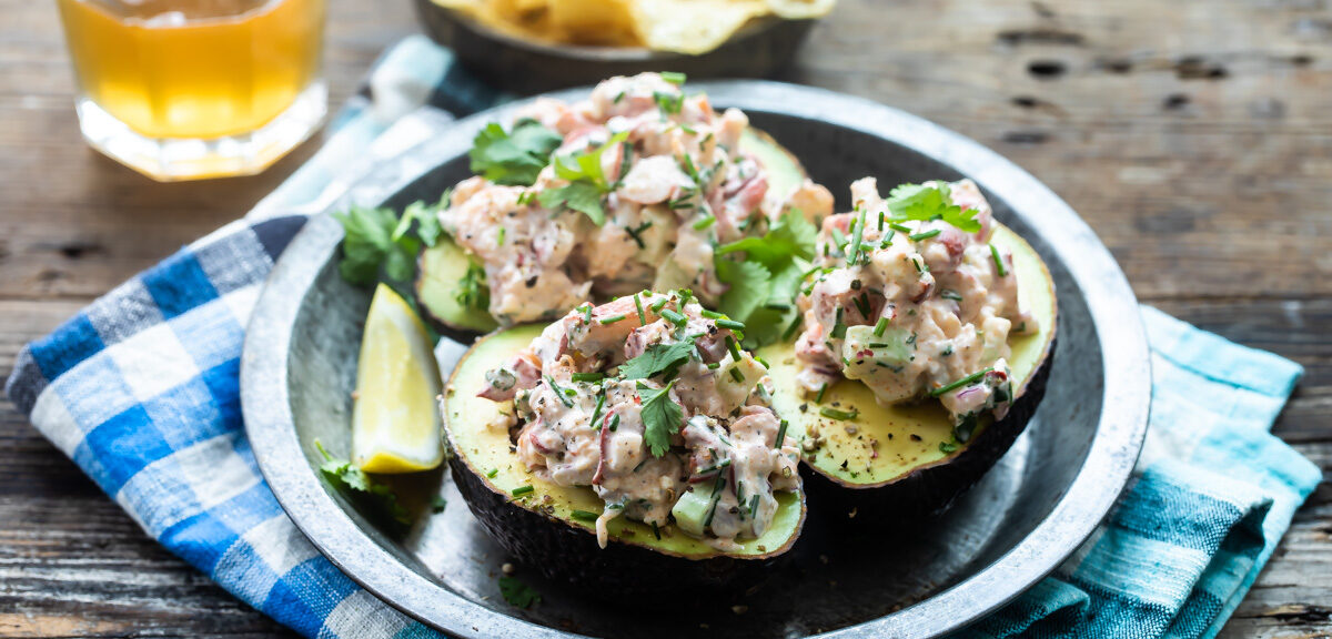 Maine Lobster Stuffed Avocado recipe image