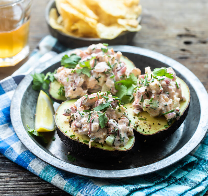 Maine Lobster Stuffed Avocado recipe image