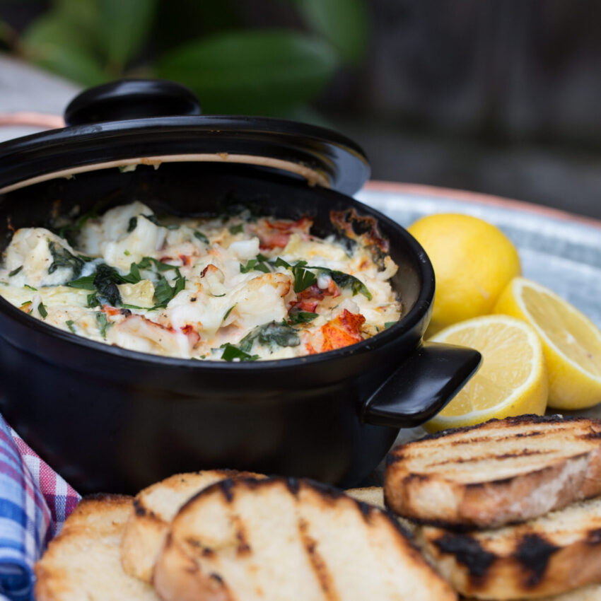 Baked Maine Lobster & Brie Dip recipe image