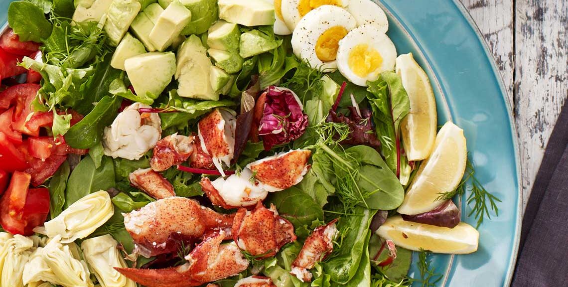 Maine Lobster Cobb Salad recipe image