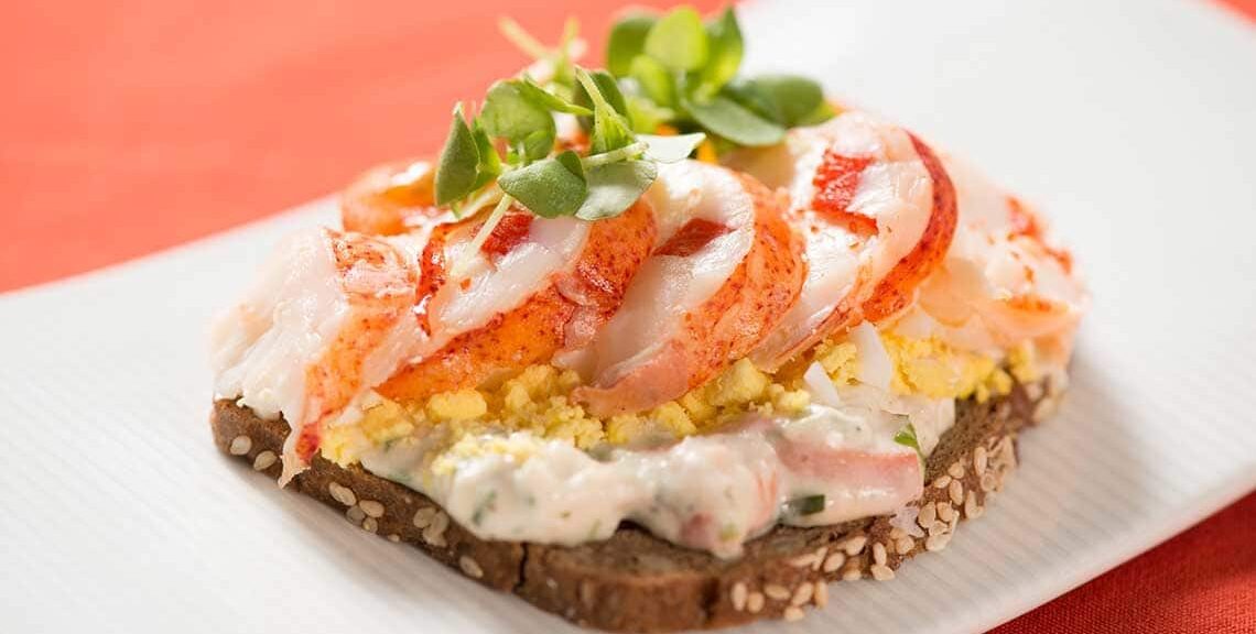 Maine Lobster Smørrebrød recipe image