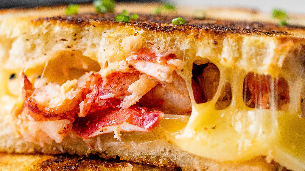 Maine Lobster Grilled Cheese recipe image