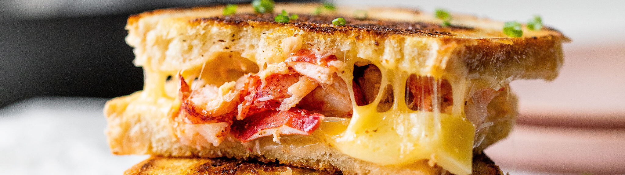 Maine Lobster Grilled Cheese recipe image