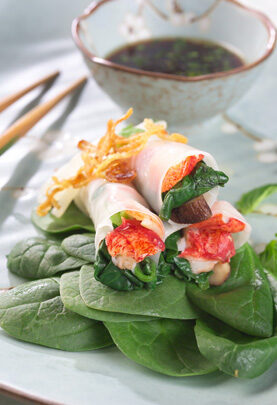 Vietnamese Maine Lobster Spring Rolls recipe image