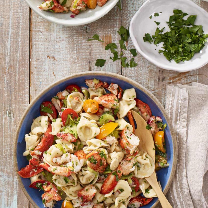 Tortellini and Maine Lobster Salad recipe image