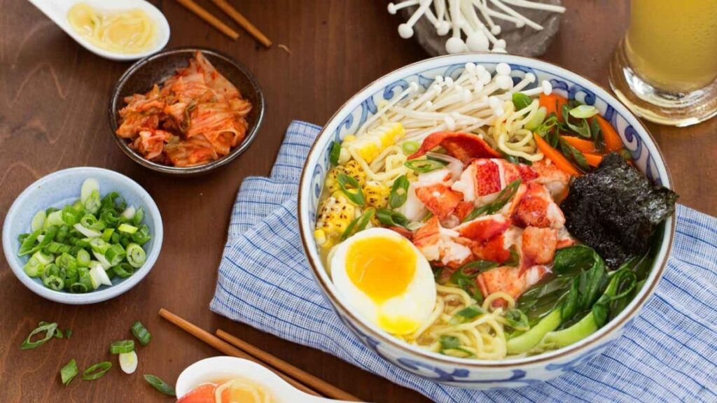 Maine Lobster Miso Ramen recipe image