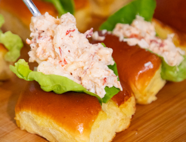 Air-Fried Maine Lobster Rolls