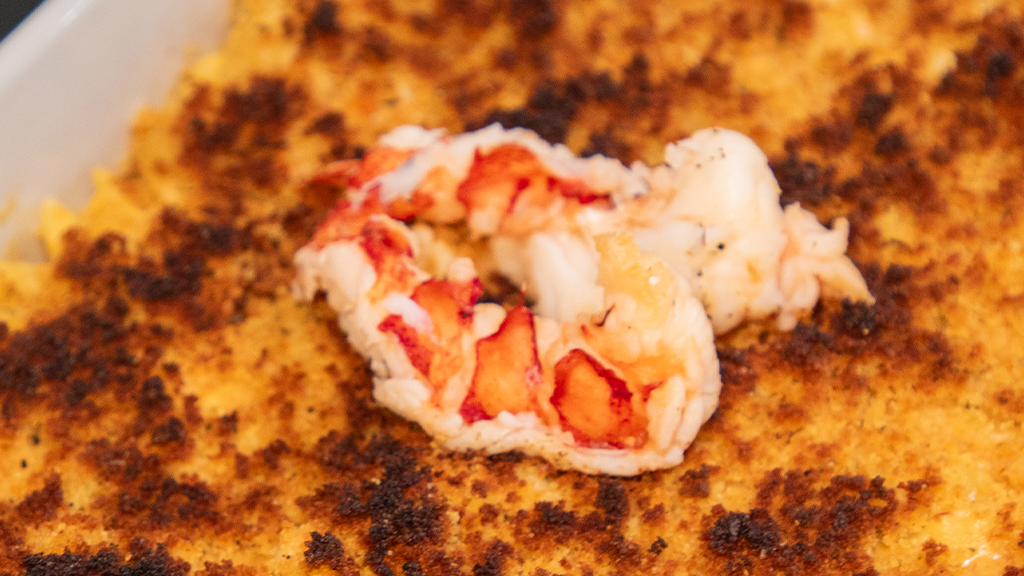 Air-Fried Maine Lobster Bisque Mac and Cheese recipe image