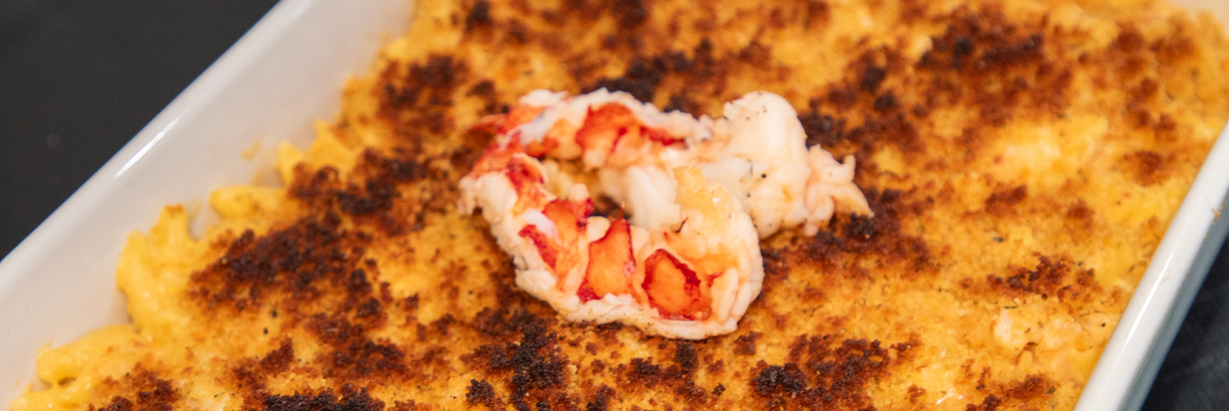 Air-Fried Maine Lobster Bisque Mac and Cheese recipe image